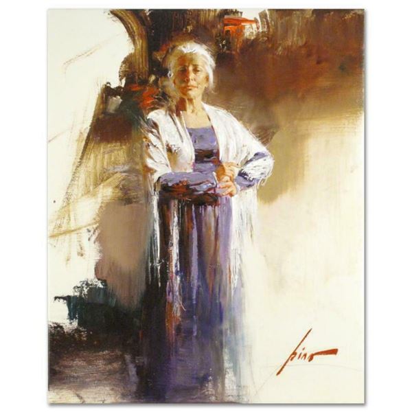 Pino (1939-2010), "The Matriarch" Artist Embellished Limited Edition on Canvas, AP Numbered and Hand