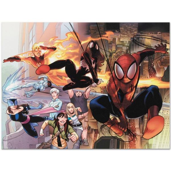 Marvel Comics "Ultimate Comics: Spider-Man #1" Numbered Limited Edition Giclee on Canvas by David La