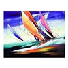 Image 1 : Natalia Sinkovsky, Hand Signed Original Acrylic Painting on Canvas with Letter Authenticity.