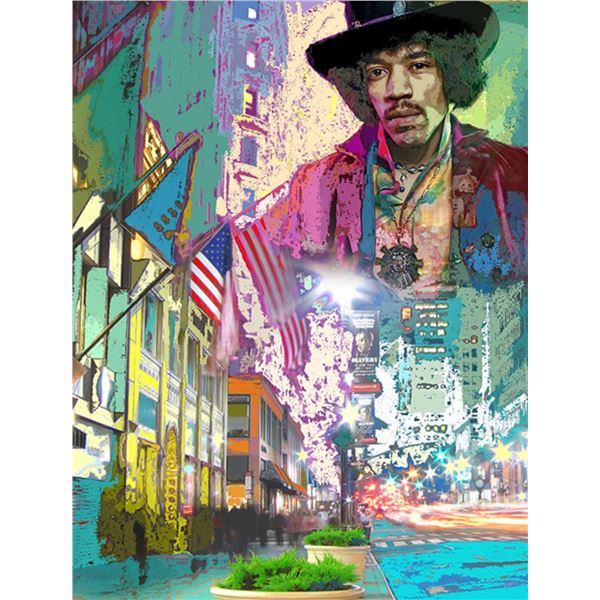 Mark Braver- Original Mixed Media "Untitled"