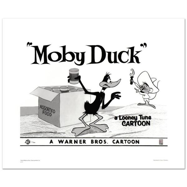 "Moby Duck, Daffy Duck & Speedy Gonzales" Limited Edition Giclee from Warner Bros., Numbered with Ho