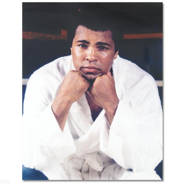 Licensed Photograph of Heavyweight Champ Muhammad Ali.