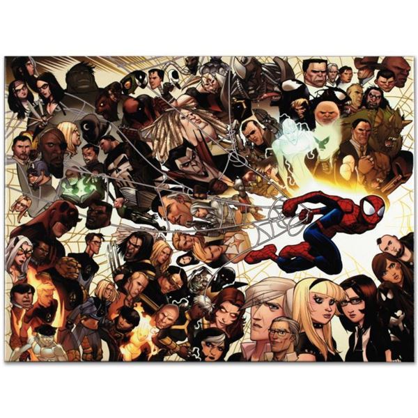 Marvel Comics "Ultimate Spider-Man #150" Numbered Limited Edition Giclee on Canvas by David Lafuente