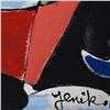 Image 3 : Jenik Cook, "Union" Original Acrylic Painting on Canvas (43" x 59"), Hand Singed with Letter of Auth