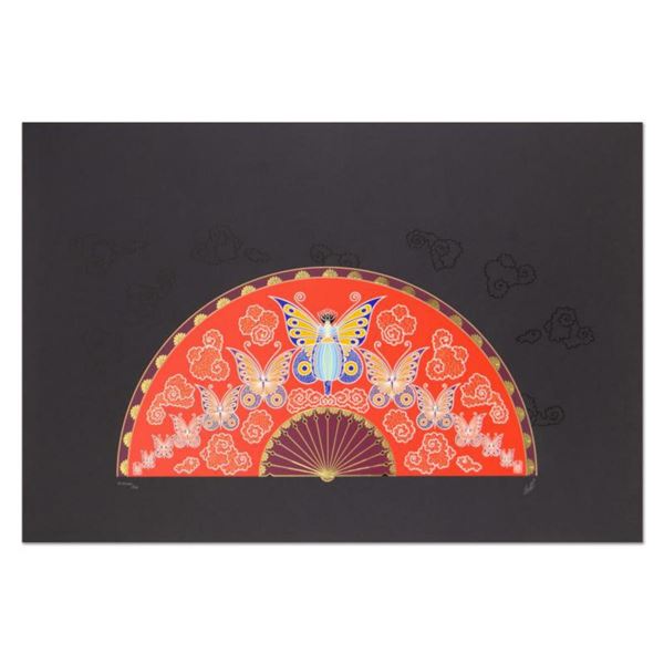 Erte (1892-1990), "Madame Butterfly" Limited Edition Serigraph, Numbered and Hand Signed with Certif