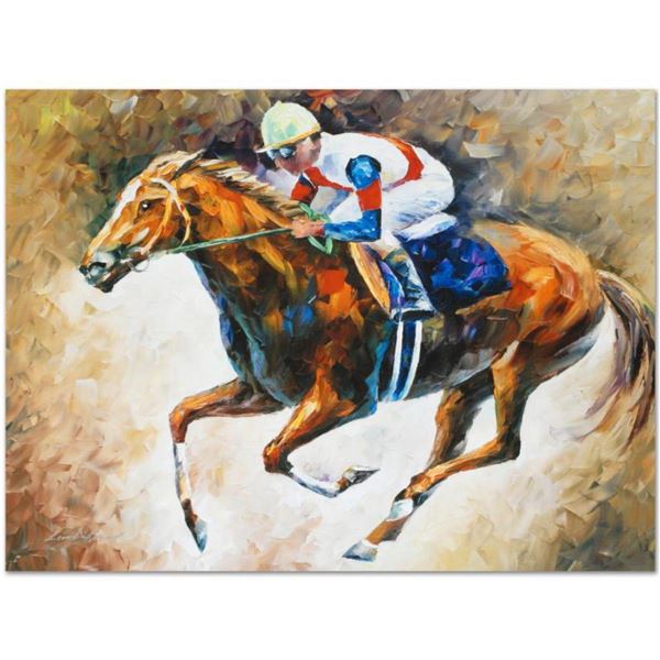 Leonid Afremov (1955-2019) "First" Limited Edition Giclee on Canvas, Numbered and Signed. This piece