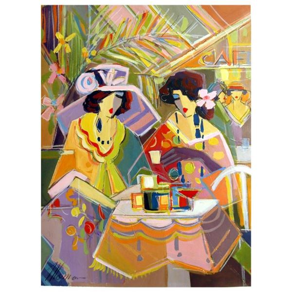 Isaac Maimon, "Perfectly Imperfect" Hand Signed Original Acrylic Painting on Canvas with Certificate