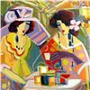 Image 2 : Isaac Maimon, "Perfectly Imperfect" Hand Signed Original Acrylic Painting on Canvas with Certificate