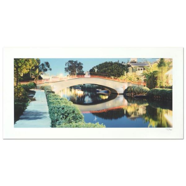 Robert Sheer, "Spirit Gondoliers at the Venice Canals, CA" Limited Edition Single Exposure Photograp