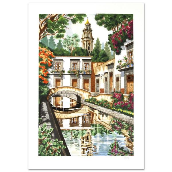 "Reflections" Limited Edition Serigraph by Juan Medina, Numbered and Hand Signed with Certificate of