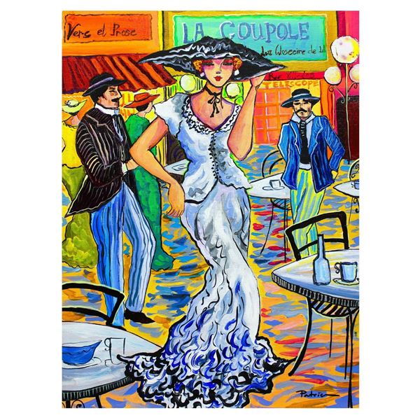 Patricia Govezensky- Original Acrylic on Canvas "Stylist"