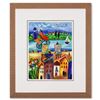 Image 1 : Shlomo Alter, "The Lovers" Framed Limited Edition Serigraph, Numbered 317/495 and Hand Signed with L