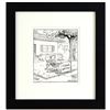 Image 1 : Bizarro! "The Stand" is a Framed Original Pen & Ink Drawing, by Dan Piraro, Hand Signed by the Artis