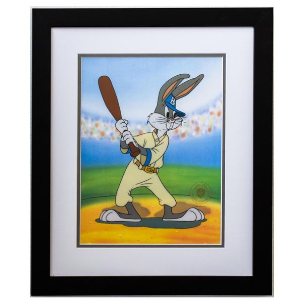 Warner Bros- Sericel  BUGS BUNNY AT BAT BASEBALL 