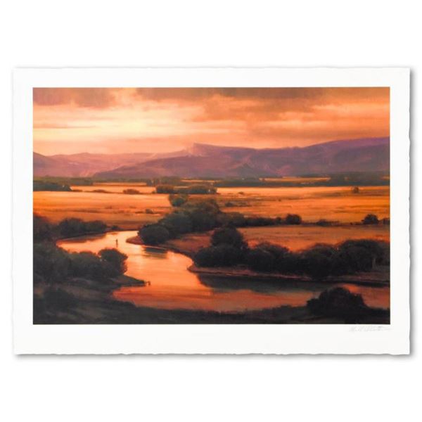 Michael Albrechtsen, "Time Alone" Limited Edition, Numbered and Hand Signed with Letter of Authentic