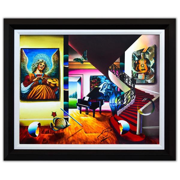 Ferjo- Original Oil on Canvas "Mystical Music"