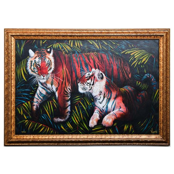 Vera V. Goncharenko- Original Giclee on Canvas "Home"