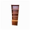 Image 1 : 2 piece Teak veneer bookshelf & cupboard