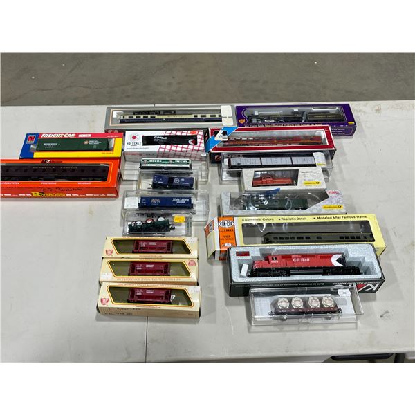 19 Miscellaneous HO Scale Trains