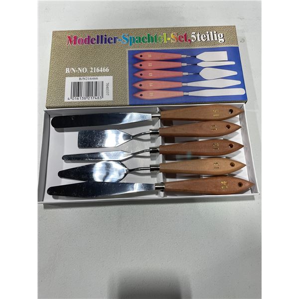 Modellier-Spachtel-Set, 5teilig