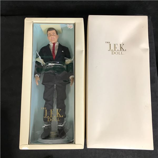 FRANKLIN MINT  THE J.F.K. DOLL  (JOHN F. KENNEDY) PORTRAIT VINYL DOLL