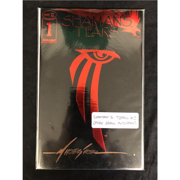 SHAMAN'S TEARS #1 SIGNED BY MIKE GRELL (IMAGE COMICS)