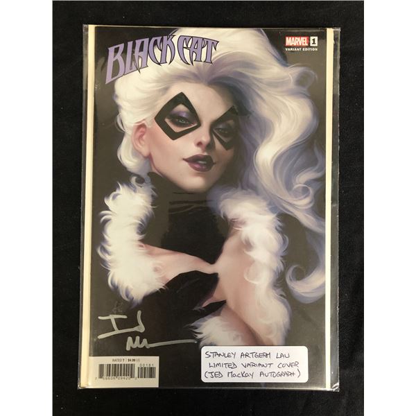 BLACKCAT #1 SIGNED BY JED MACKAY (MARVEL COMICS)