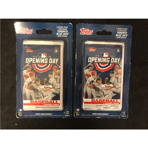 2019 TOPPS OPENING DAY BASEBALL PACKS LOT