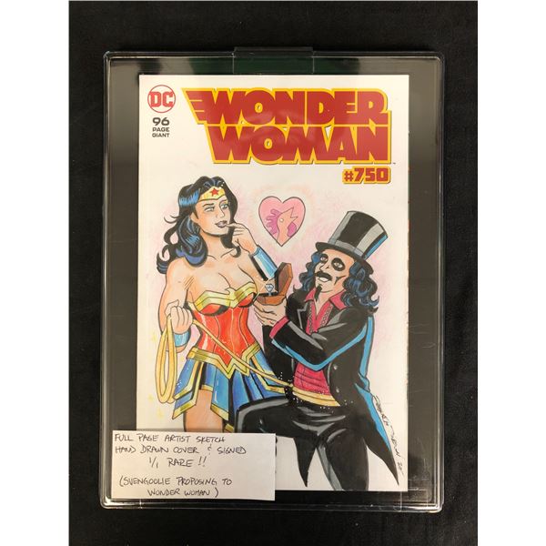 WONDER WOMAN #750 (SVENGOOLIE PROPOSING TO WONDER WOMAN) DC COMICS