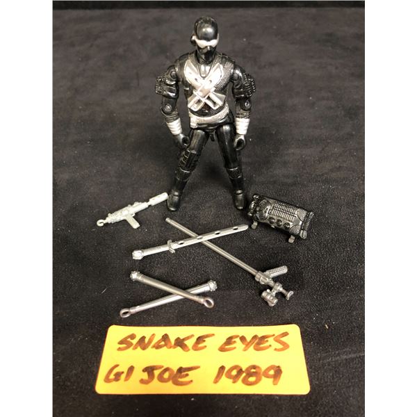 1989 G.I. JOE "SNAKE EYES" ACTION FIGURE