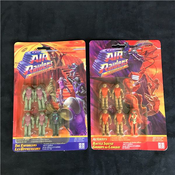 AIR RAIDERS  THE ENFORCERS & BATTLE SQUAD  ACTION FIGURES