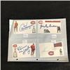Image 1 : MONTREAL CANADIENS AUTOGRAPHED POSTCARD LOT