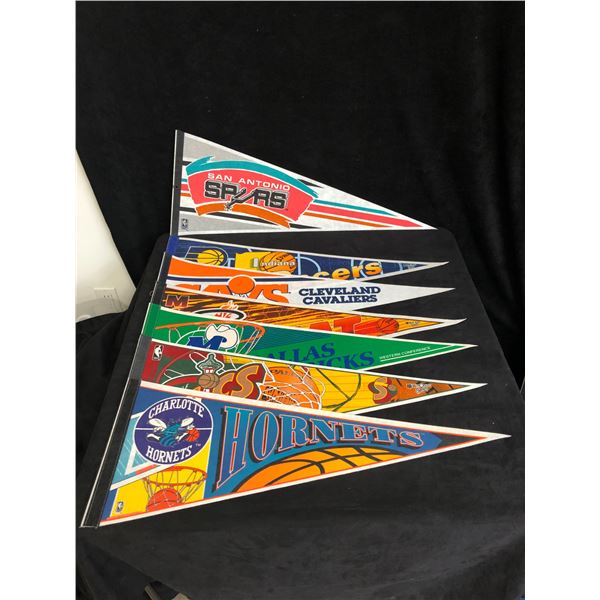 ASSORTED NBA PENNANT COLLECTIBLE LOT