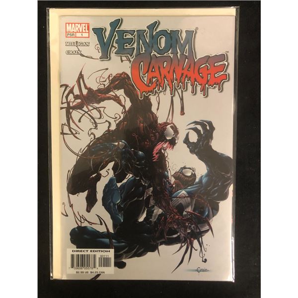 VENOM CARNAGE #1 (MARVEL) Direct Edition