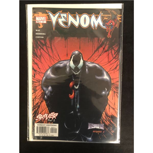 VENOM #2 (MARVEL COMICS) Shiver part 2