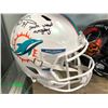 Image 1 : RICKY WILLIAMS AUTOGRAPHED DOLPHINS FULL-SIZE SPEED REP HELMET W/SMOKE WEED EVERYDAY (BECKETT COA)