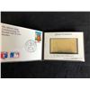Image 2 : HALL OF FAME MEMBER BASEBALL LEGENDS GOLD STAMPS