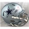 Image 1 : CeeDee Lamb Signed Cowboys Full-Size Speed Helmet (Fanatics Hologram)