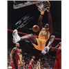Image 1 : Shaquille O'Neal Signed NBA Basketball Photo (JSA COA)