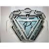 Image 1 : ROBERT DOWNEY JR. AUTOGRAPHED IRON MAN ARC REACTOR PHOTO