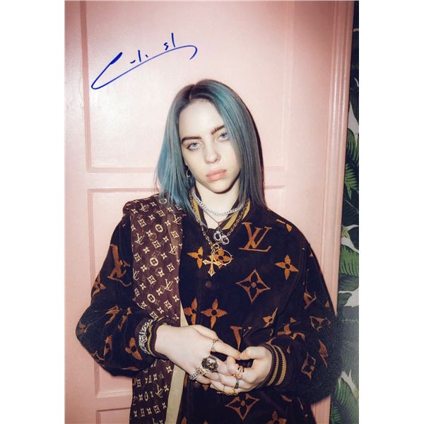 BILLIE EILISH AUTOGRAPHED PHOTO