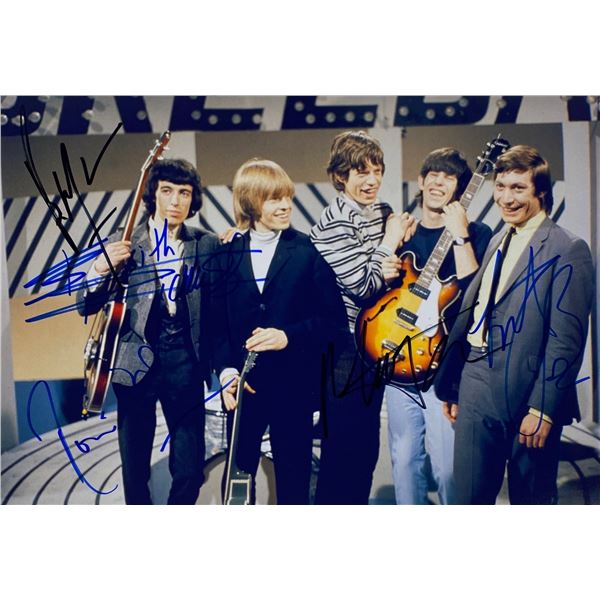 THE ROLLING STONES AUTOGRAPHED PHOTO