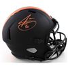 Image 1 : JARVIS LANDRY CLEVELAND BROWNS AUTOGRAPHED ECLIPSE ALTERNATE SPEED AUTHENTIC HELMET (FANATICS HOLO)