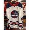 Image 2 : TEEMU SELANNE SIGNED ADIDAS JETS JERSEY (AJ SPORTS HOLOGRAM)