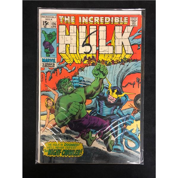 THE INCREDIBLE HULK #126 (MARVEL COMICS)