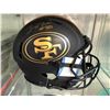 Image 1 : JERRY RICE SIGNED 49ERS ECLIPSE BLACK MATTE FULL SIZE SPEED AUTHENTIC HELMET (BECKETT COA)