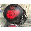 Image 1 : CLYDE EDWARDS-HELAIRE SIGNED CHIEFS FULL-SIZE ECLIPSE ALTERNATE SPEED HELMET (BECKETT COA)