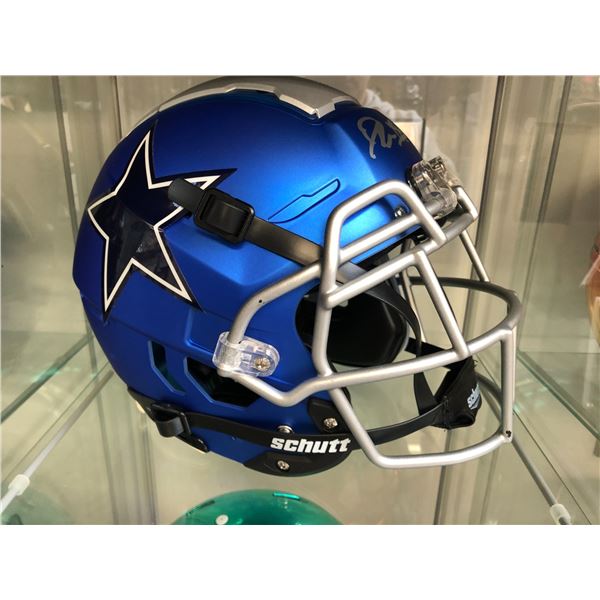 DEION SANDERS AUTOGRAPHED DALLAS COWBOYS TRUE FLEX SPEED HELMET (BECKETT COA)