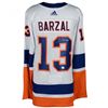 Image 2 : MATHEW BARZAL AUTOGRAPHED NEW YORK ISLANDERS ADIDAS ON-ICE STYLE JERSEY (FANATICS COA)