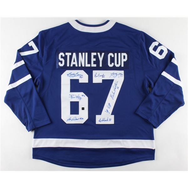 TORONTO MAPLE LEAFS "STANLEY CUP 1967" JERSEY MULTI-SIGNED BY (8) (COJO COA)